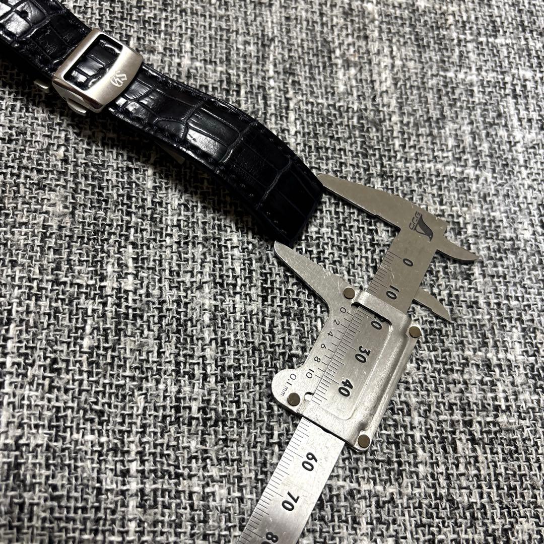 グランドセイコー　純正　本革ベルト　バックル