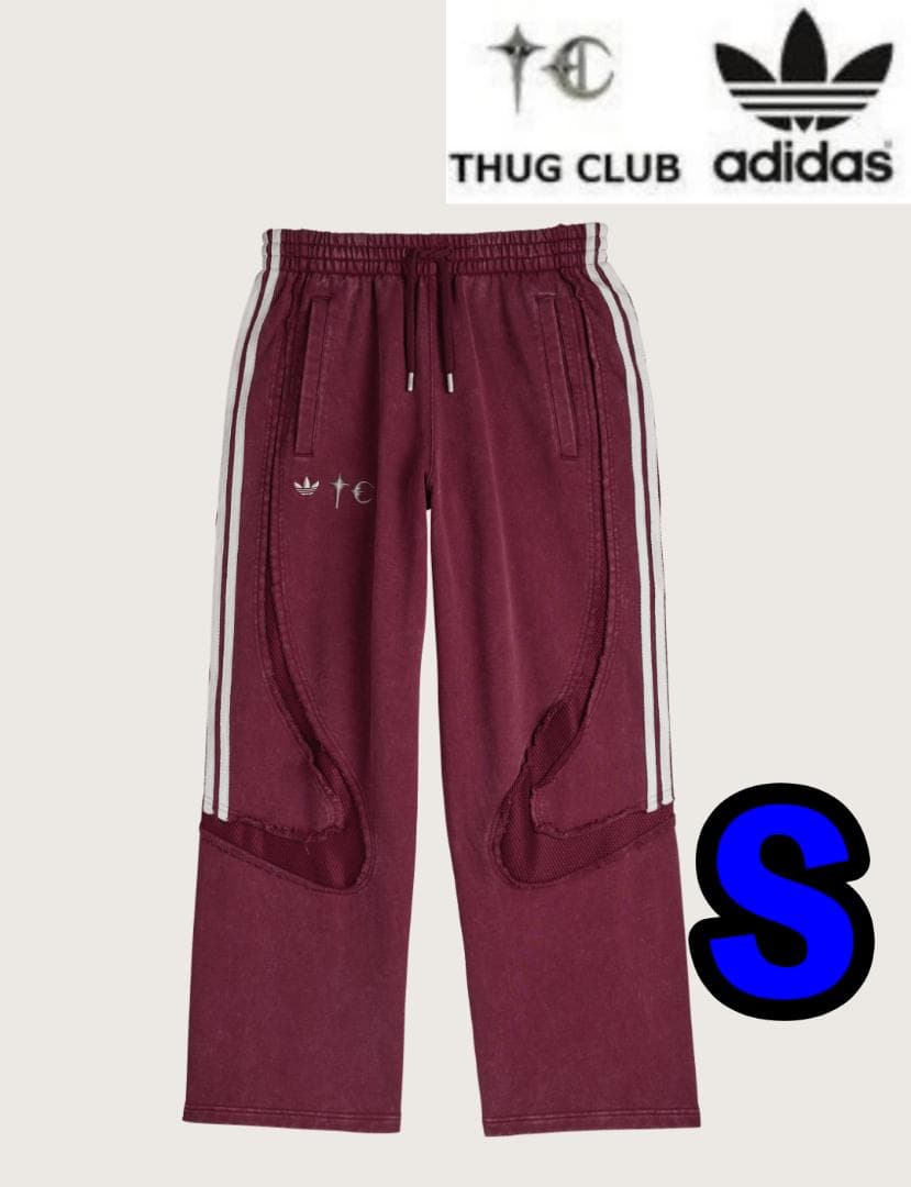 adidasアディダス x Thug Clubサグクラブ　スウェットパンツ　S