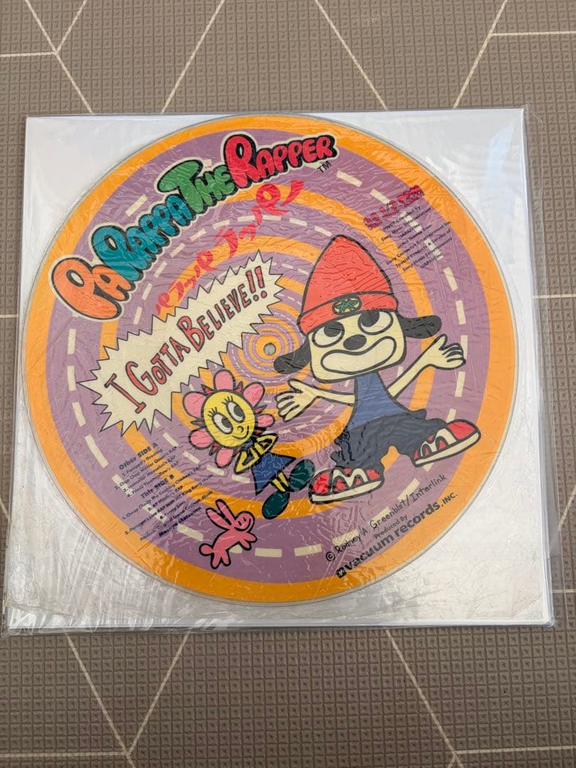 【希少盤】パラッパラッパー Parappa The Rapperレコード