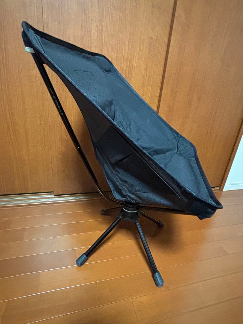 ヘリノックス　スイベルチェア　ブラック