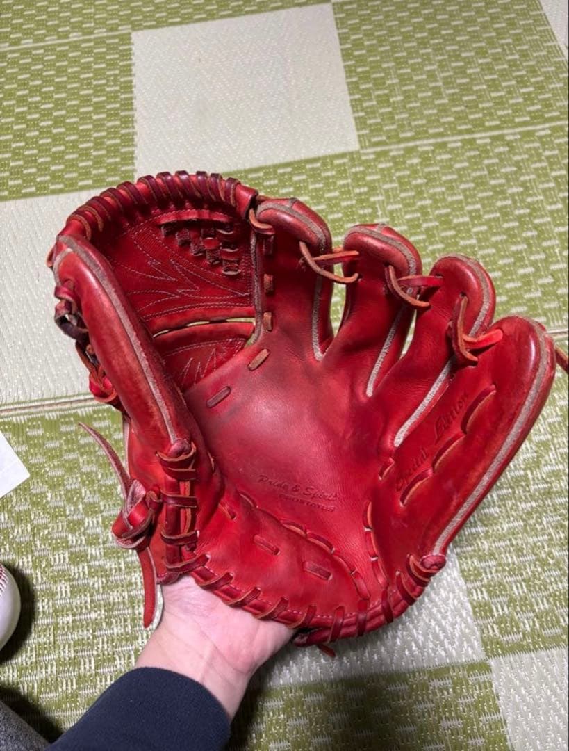 ZETT プロステイタスSE 硬式投手用グロ ーブ ウェルダーラベル