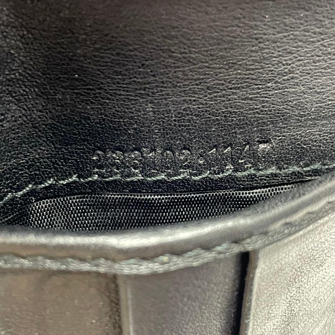 Ｏ*Ｇ様 GUCCI ブラックレザー 二つ折り財布