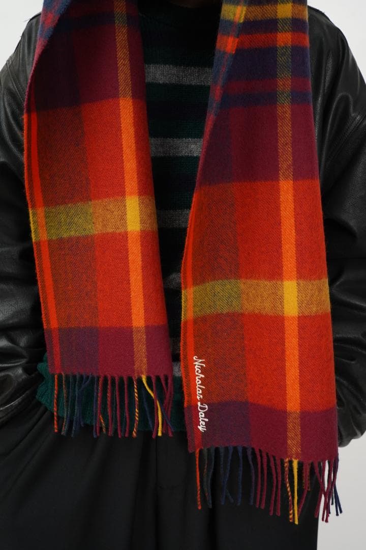 小物 NICHOLAS DALEY ND MADRAS SCARF