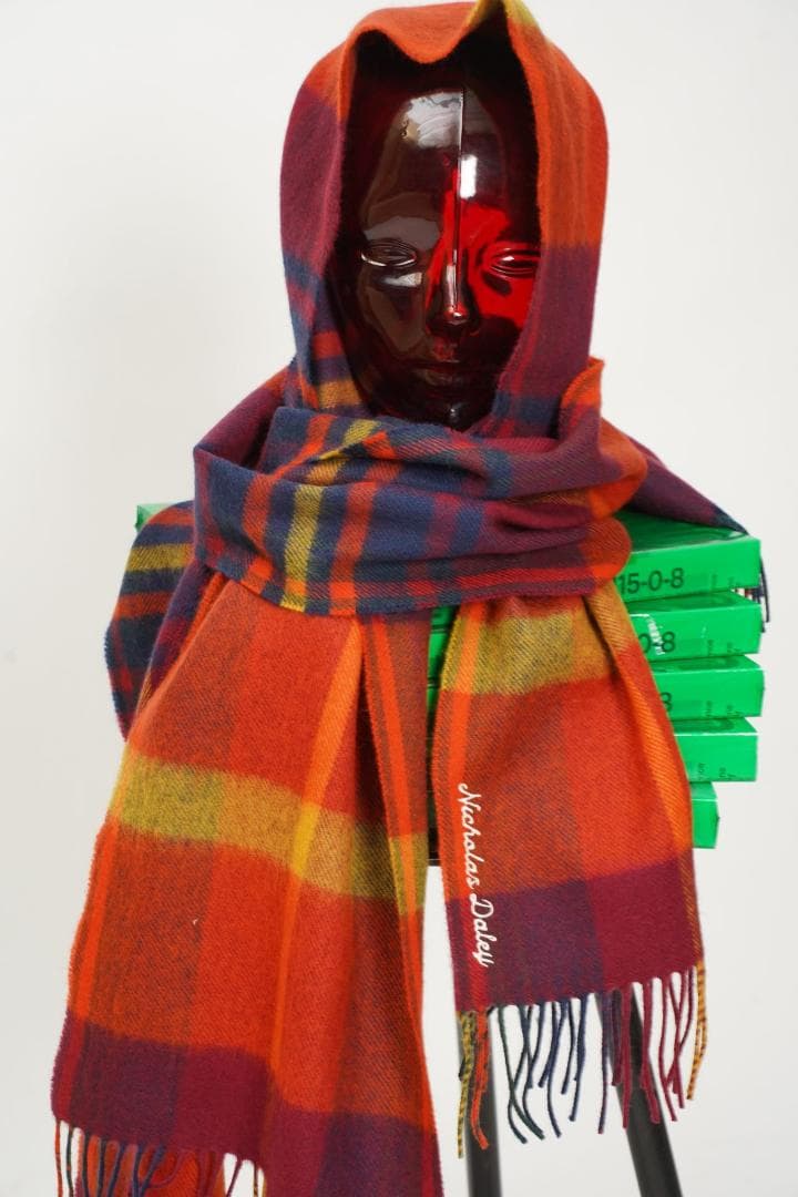 小物 NICHOLAS DALEY ND MADRAS SCARF