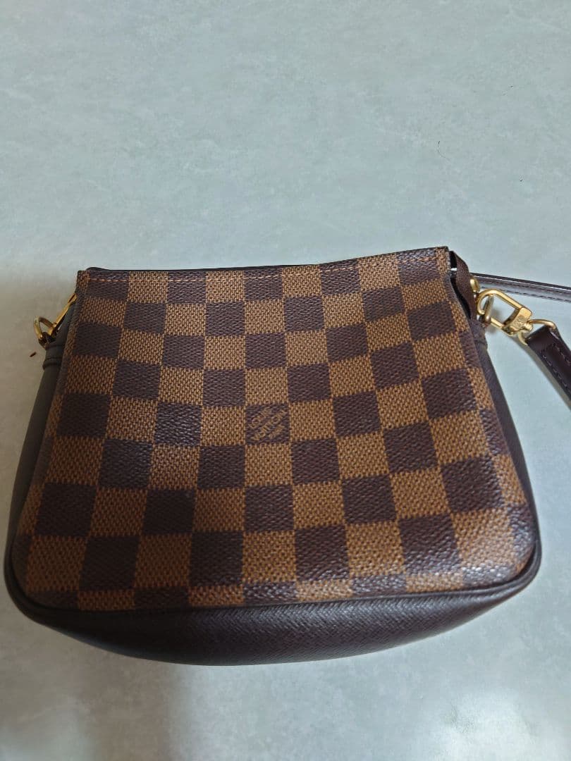 【美品】LOUIS VUITTON ダミエ　トゥルースメイクアップポーチ★