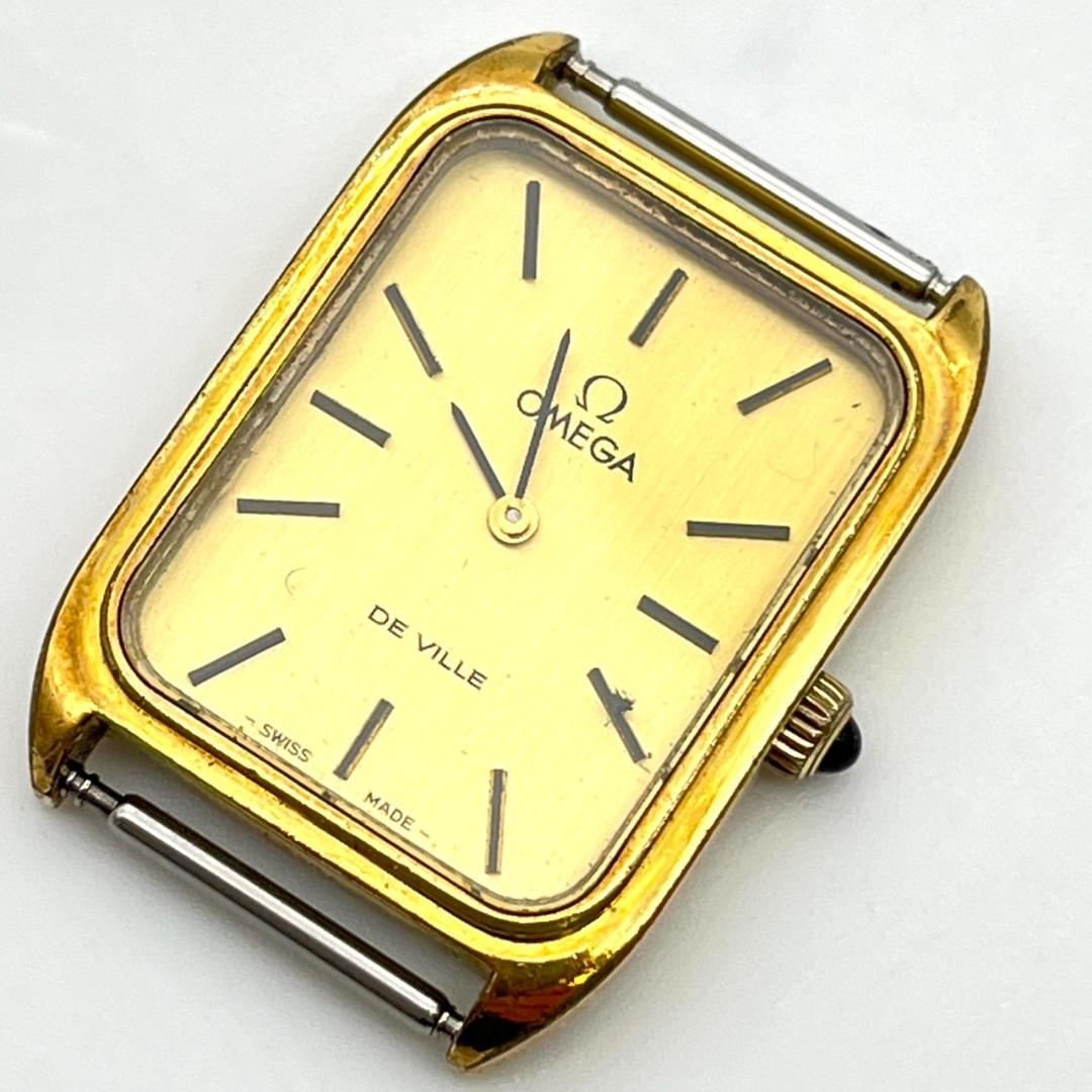 オメガ OMEGA DE VILLE 手巻きレディース 腕時計 稼働品 フェイス