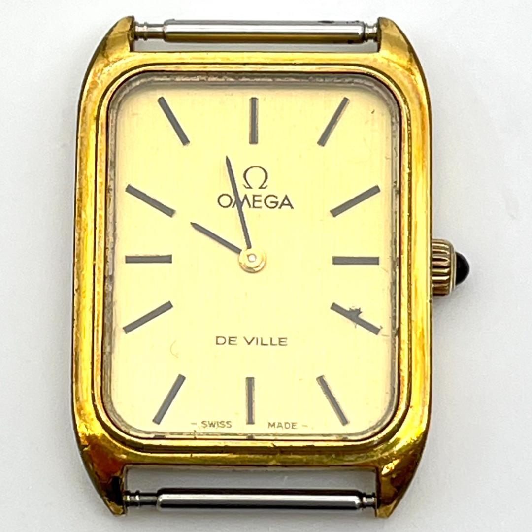 オメガ OMEGA DE VILLE 手巻きレディース 腕時計 稼働品 フェイス