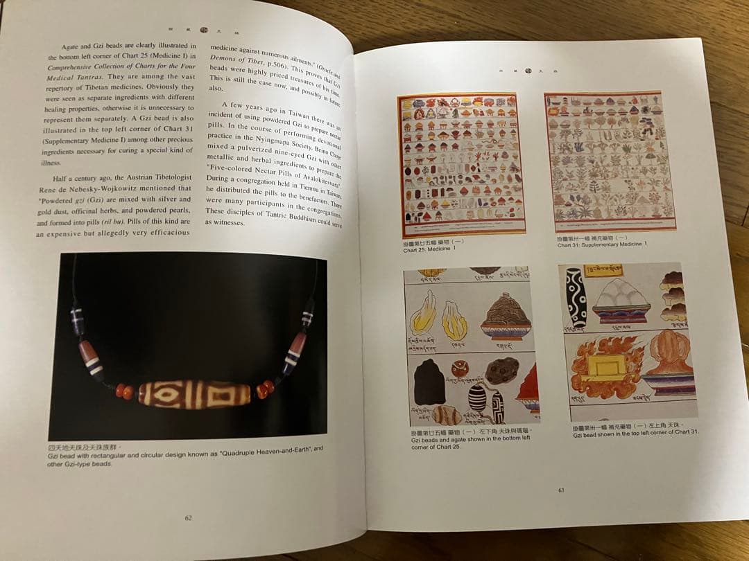 【超希少品】西藏天珠The Gzi Beads of Tibet 天珠の本