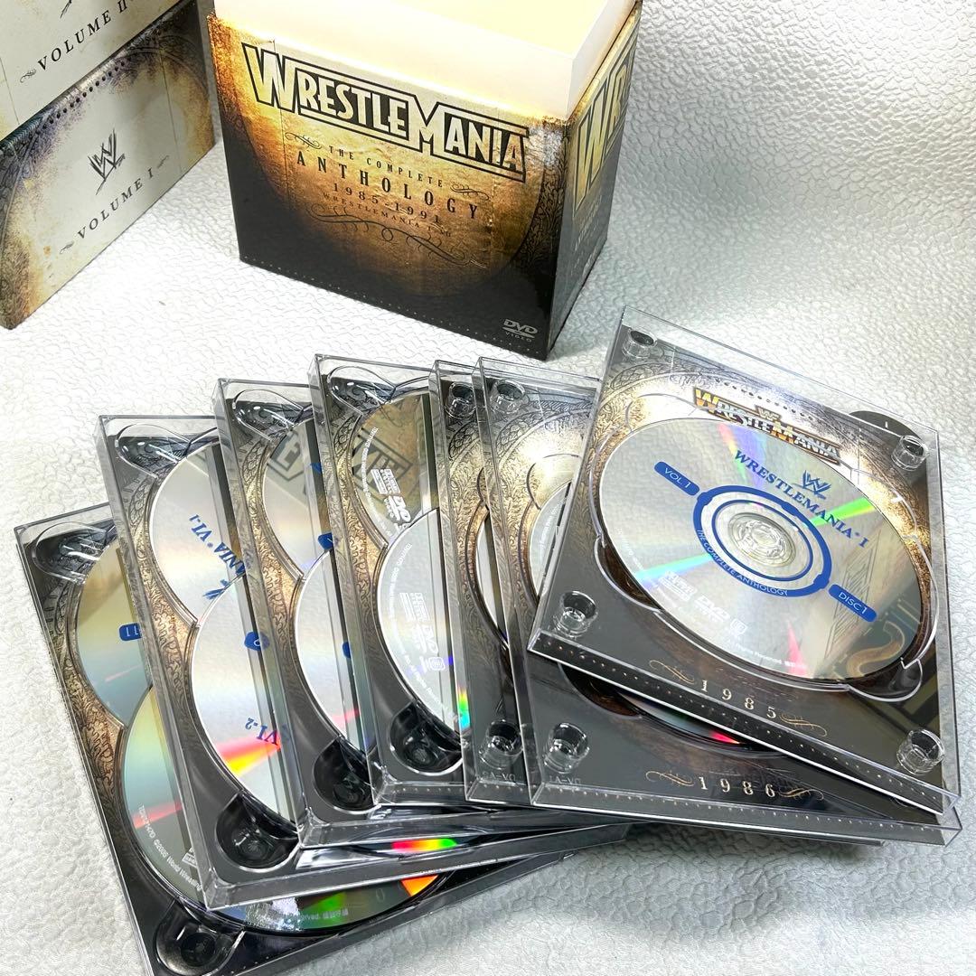 WWE レッスルマニアTHE COMPLETE BOX I〜III