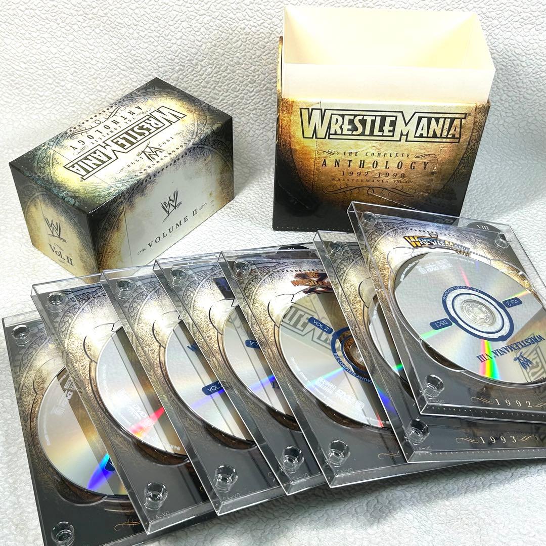 WWE レッスルマニアTHE COMPLETE BOX I〜III
