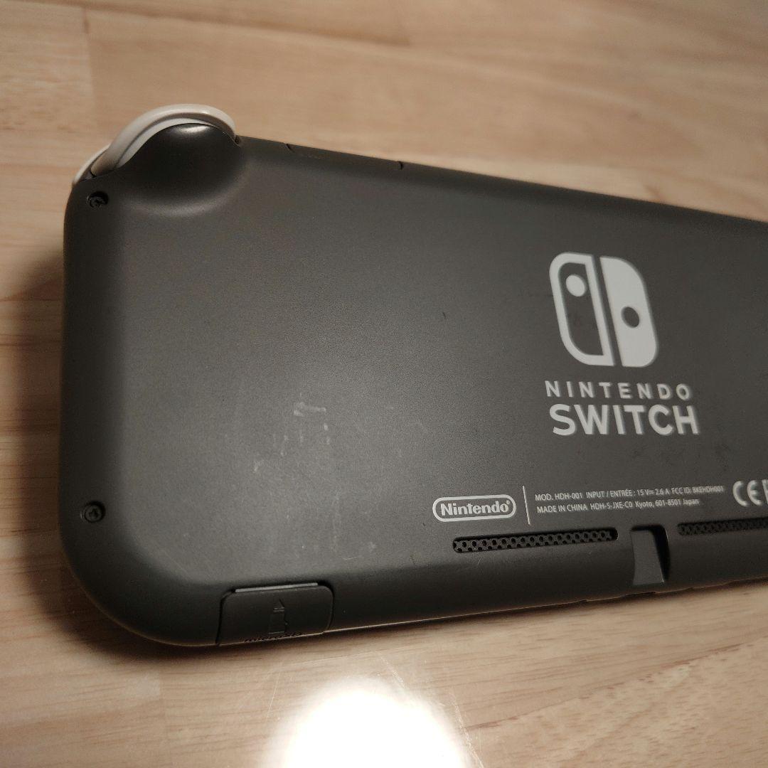 Nintendo Switch Lite グレー　128ギガSDカード付