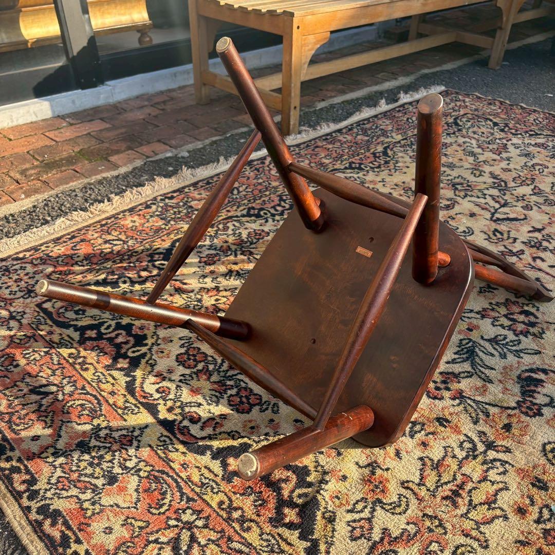 北海道民芸家具　ウィンザーチェア　樺材　2/2