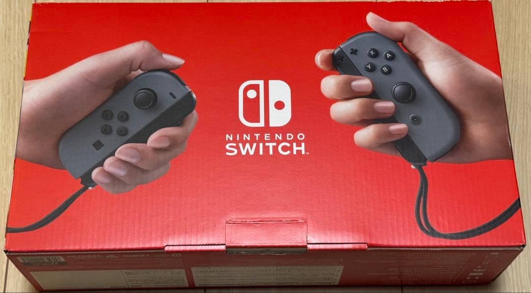 Nintendo Switch1 本体 グレー（バッテリー強化版）付属品完備