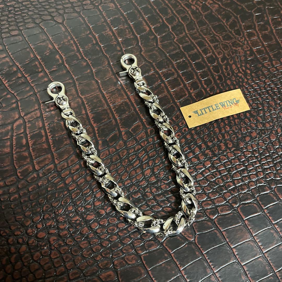 ウォレットチェーン LW736 LITTLE WING 70's クロス刻印