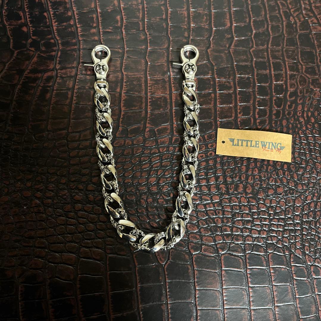 ウォレットチェーン LW736 LITTLE WING 70's クロス刻印