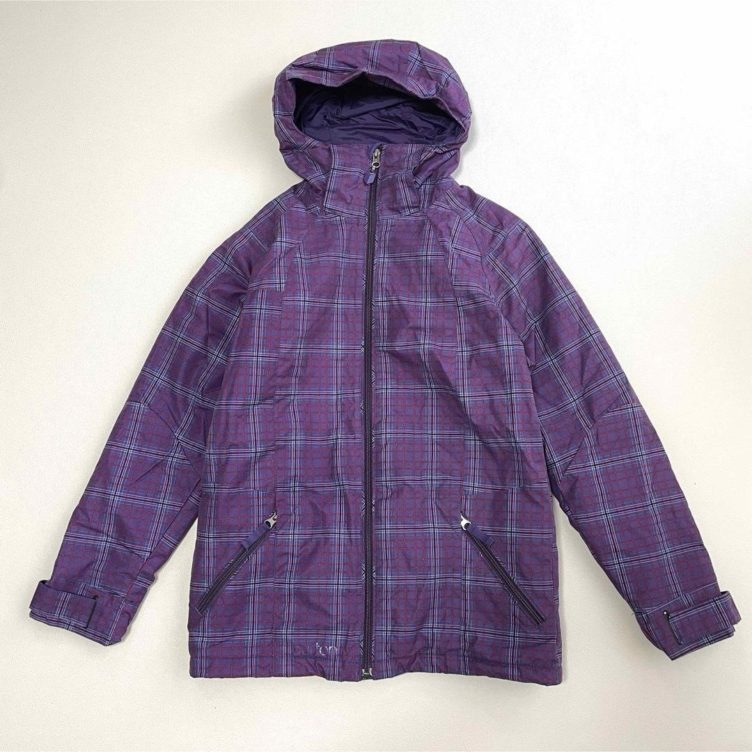 6728 バートン　上下セット　ジャケット　チェック　パンツ　スノボ　レディース