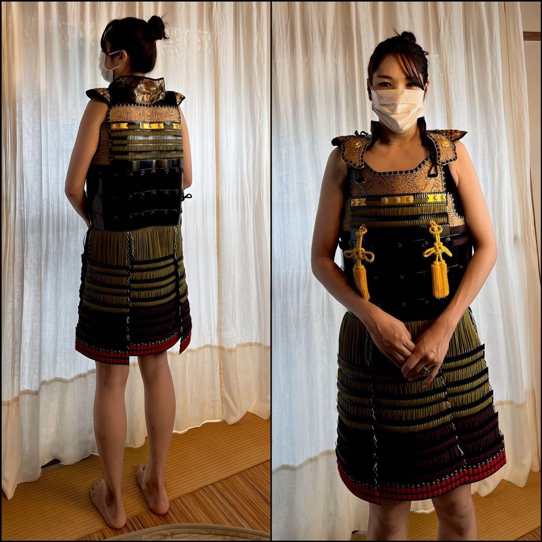 新品同様•美品！『薩摩丸武工房製』黒色胴当世具足 鎧 一式【現代 甲冑 等身大】