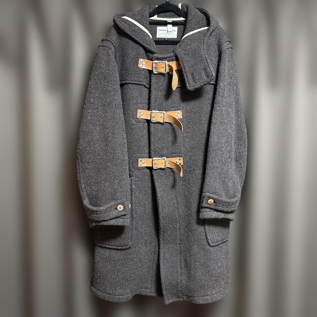 GENERAL RESEARCH 1997年　ベルトダッフルコート　Lサイズ
