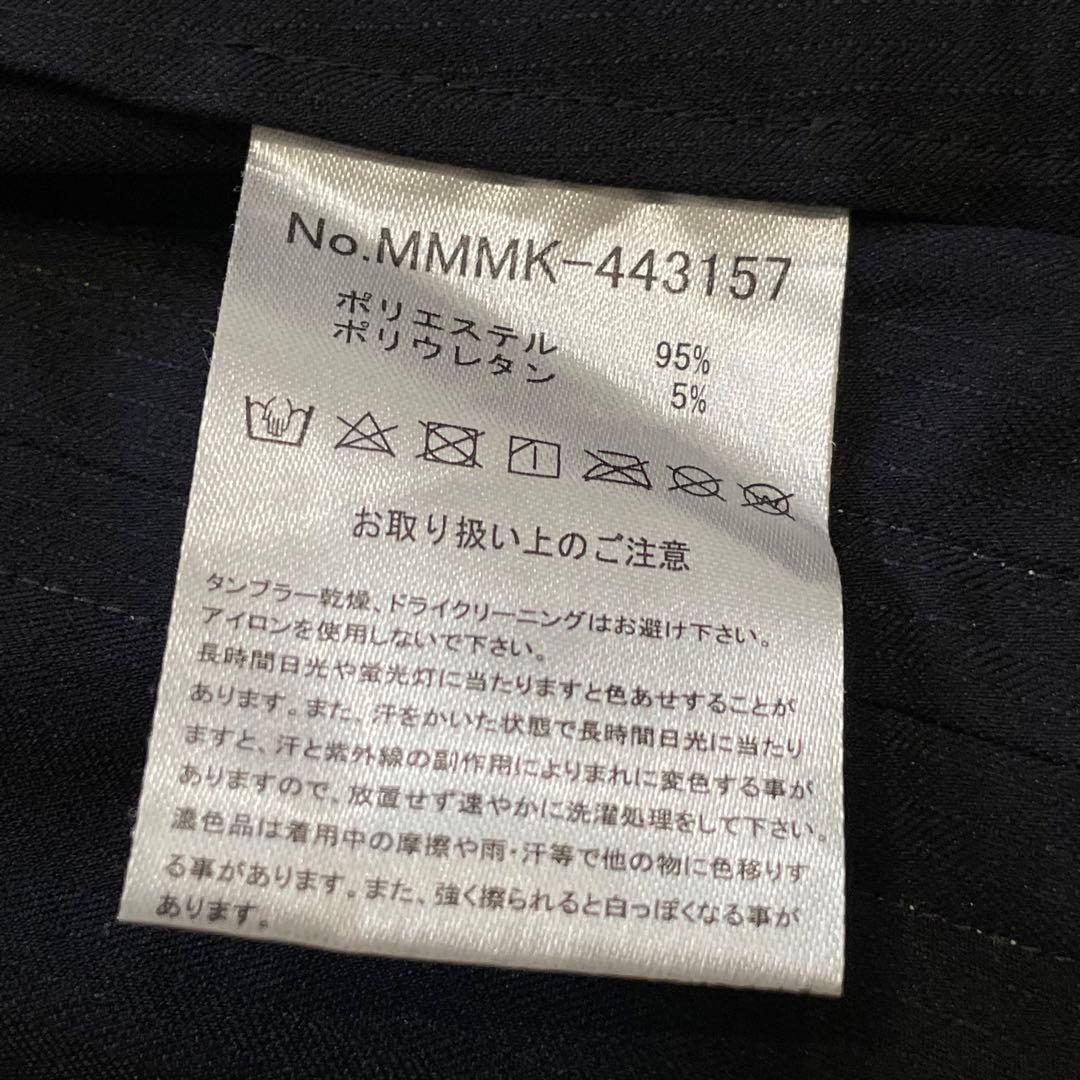 ムータマリン　セットアップ　ゴルフウェア　黒×黄　ストレッチ　ワッペン　フード