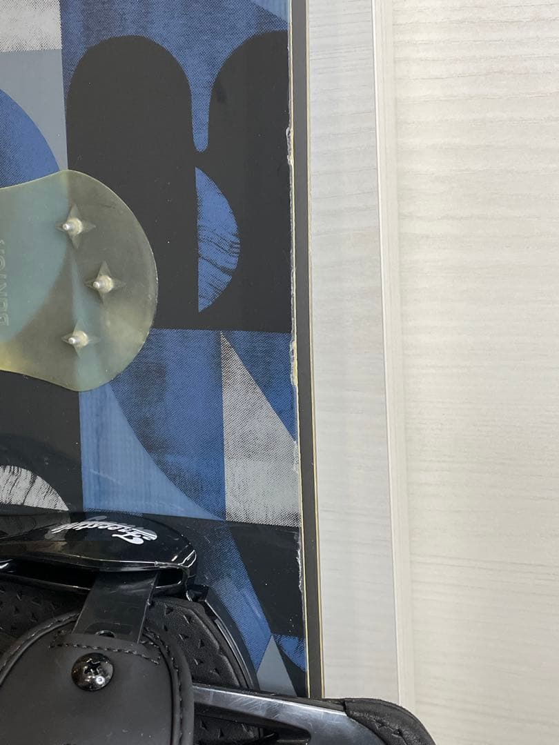 バートン メンズ スノーボードフルセット ケース付158 27cm スノボー