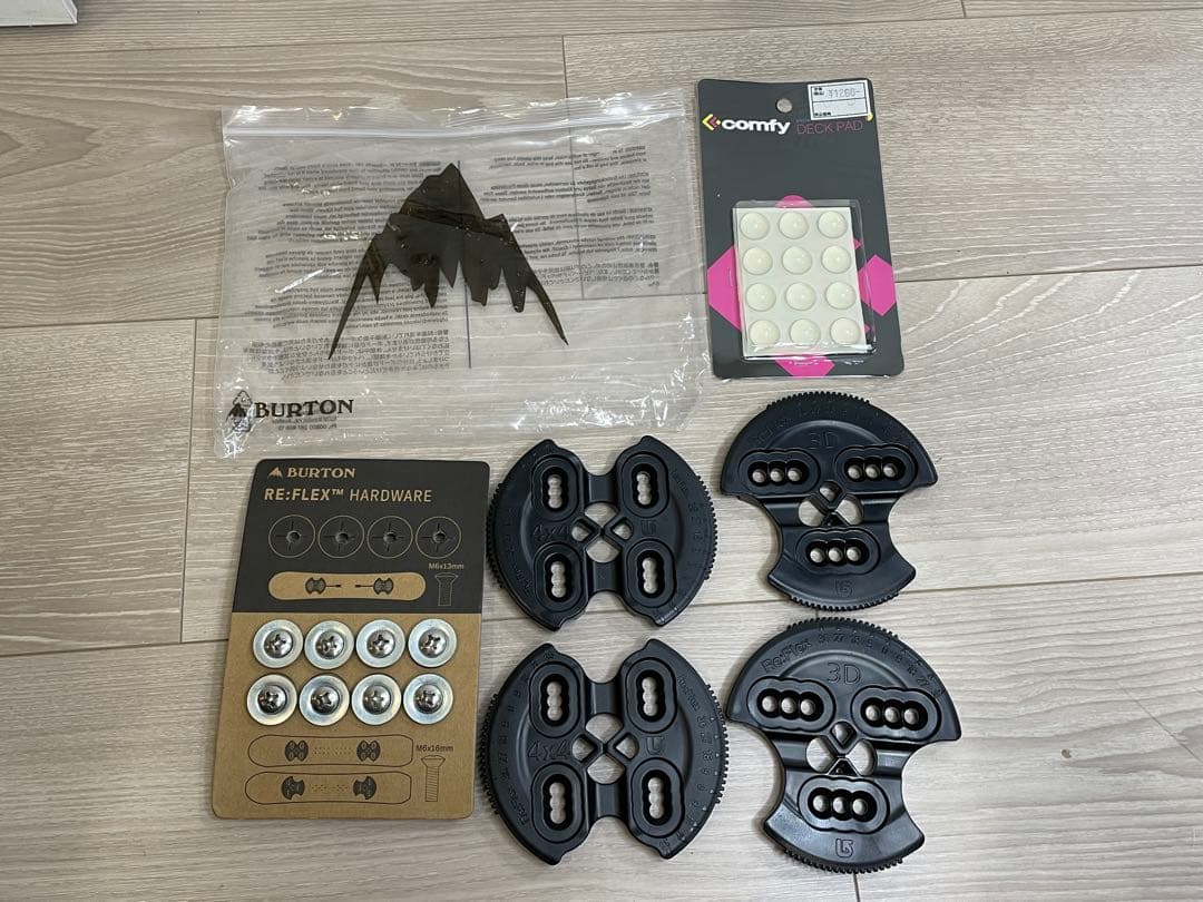 バートン メンズ スノーボードフルセット ケース付158 27cm スノボー