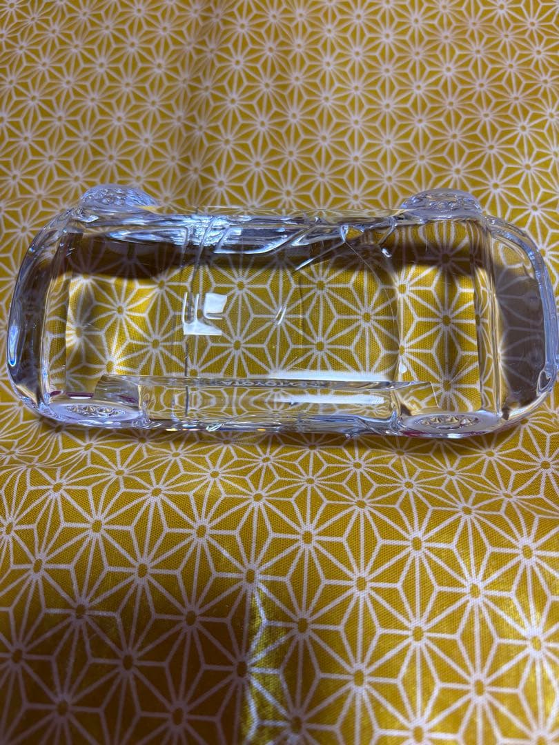 【非売品 】TOYOTAセラ HOYA ガラス クリスタルガラス オブジェ 置物