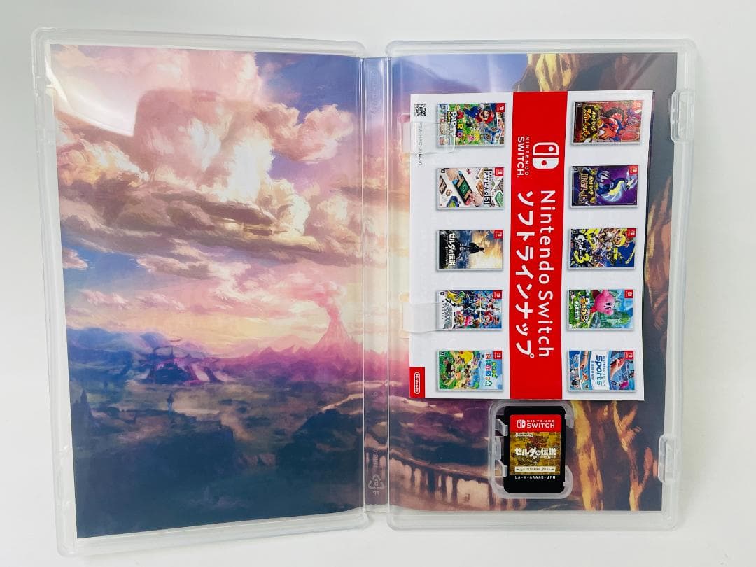 【美品】Switch ゼルダの伝説 ブレスオブザワイルド ＋エキスパンションパス