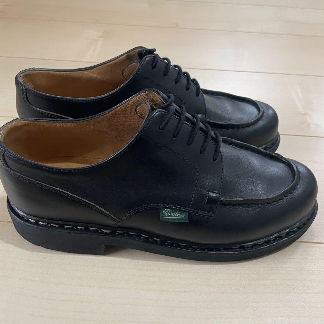 パラブーツ paraboot シャンボード UK5 24.0cm 黒 noir