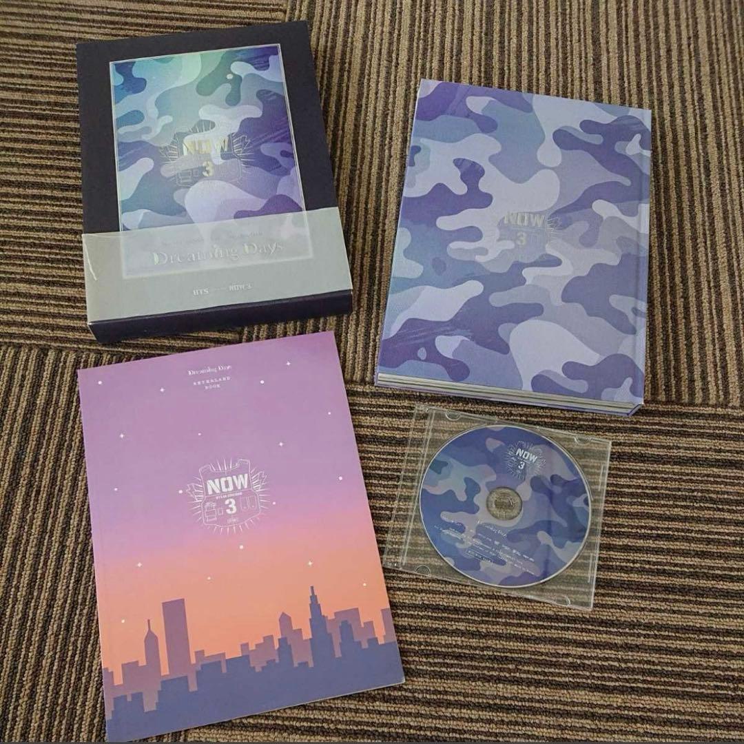 BTS NOW3 Dreaming Days ブックマーク DVD 日本語字幕付