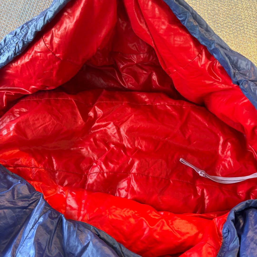 希少 日本製　国産布団メーカー　サンモト　シュラフ ホワイトグースダウン　寝袋