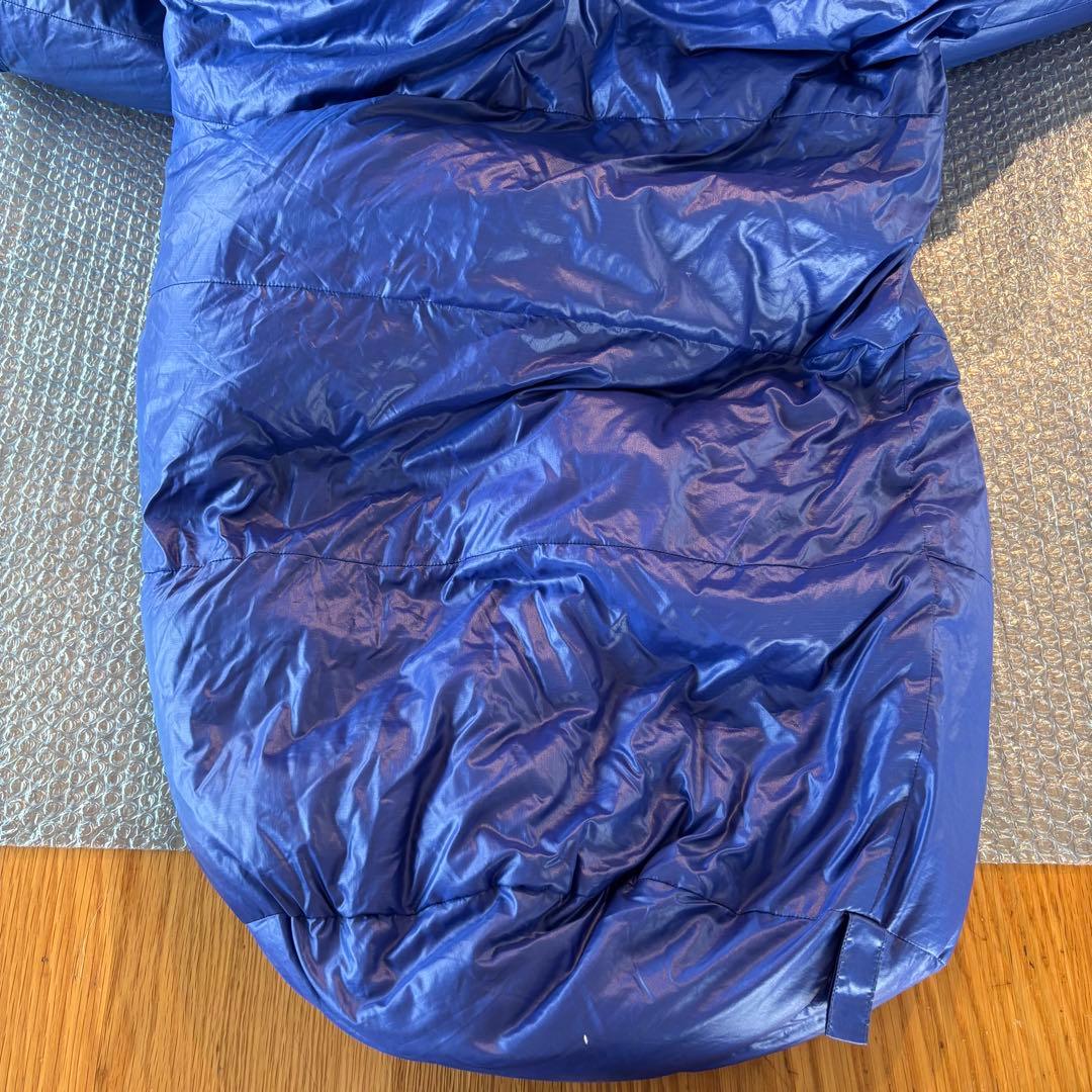 希少 日本製　国産布団メーカー　サンモト　シュラフ ホワイトグースダウン　寝袋