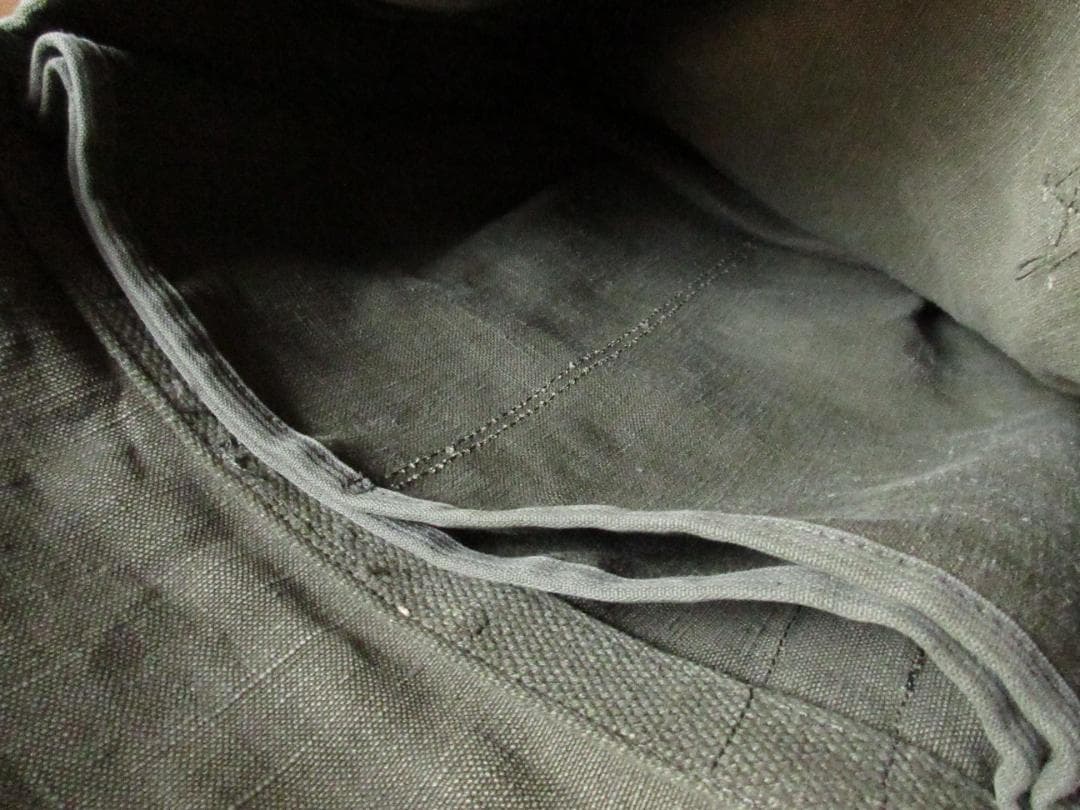 ★希少フランス軍推定'50-60sTTAリネンキャンバスショルダーバッグ