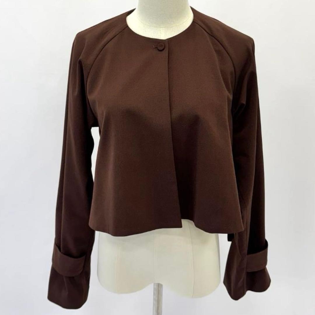 【美品】シビラ　Sybilla　3WAYジレトレンチコート　M　ブラウン