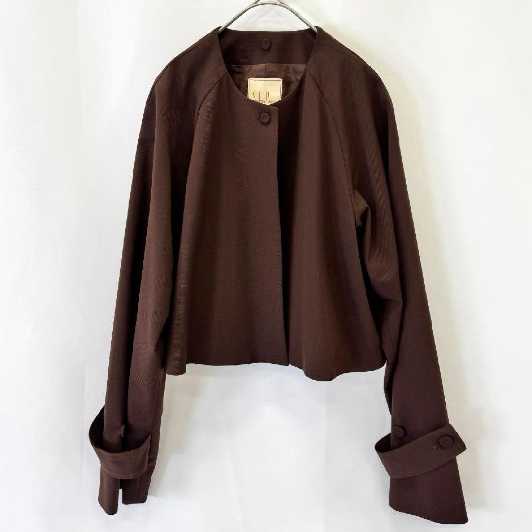 【美品】シビラ　Sybilla　3WAYジレトレンチコート　M　ブラウン