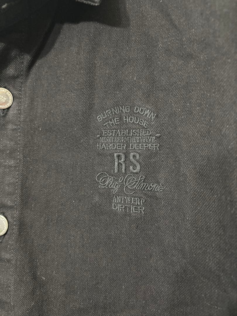 raf simons オーバーサイズ デニムジャケット