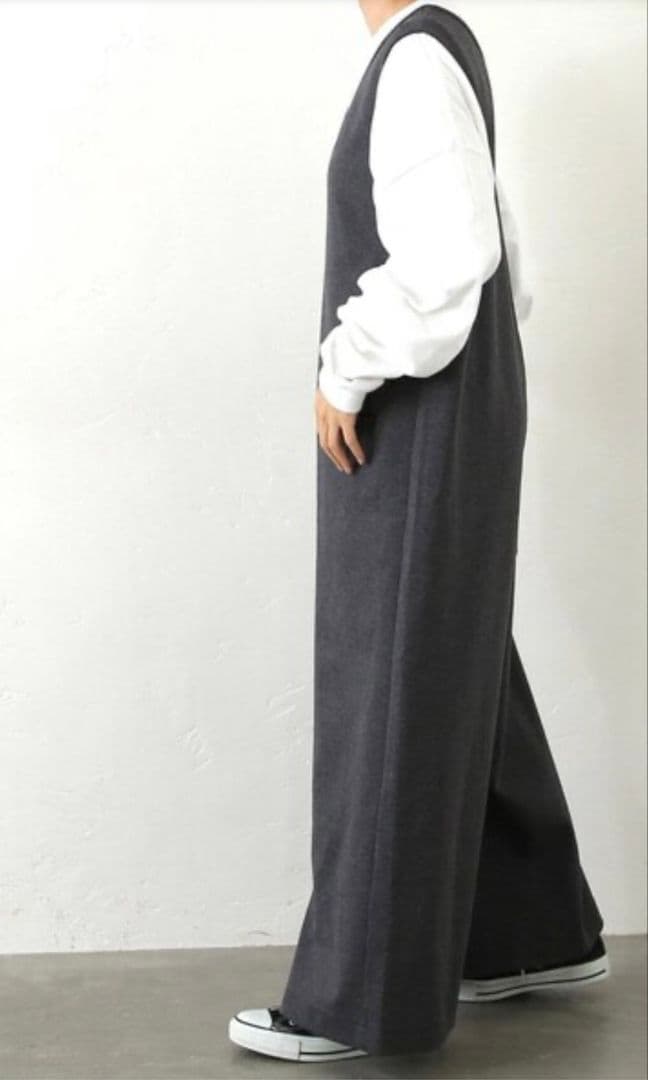 JOURNAL STANDARD LUXE 22aw/ポンチ サロペット　日本製