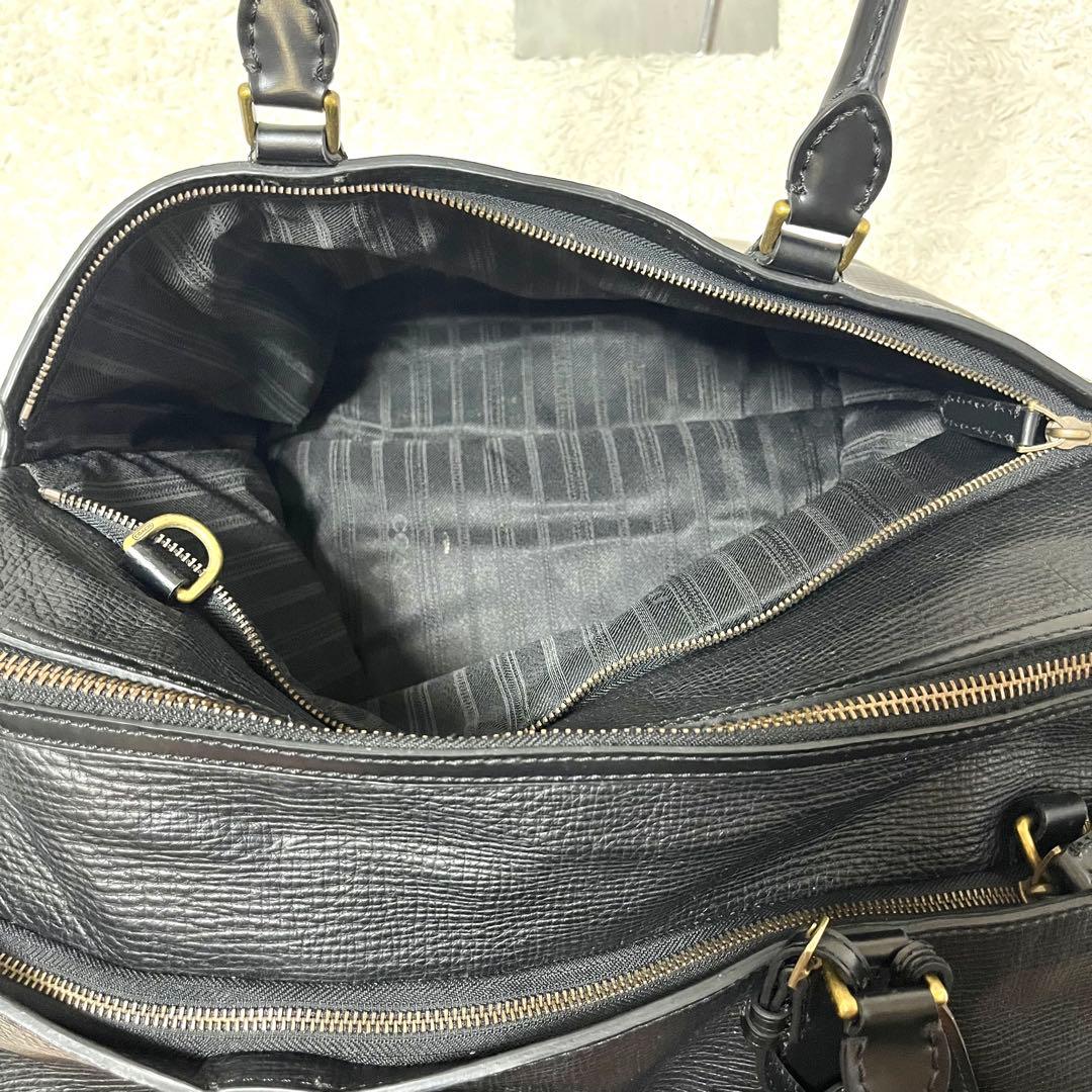 ✨美品✨COACH コーチ ボストンバッグ 2way 旅行カバン 南京錠 大容量