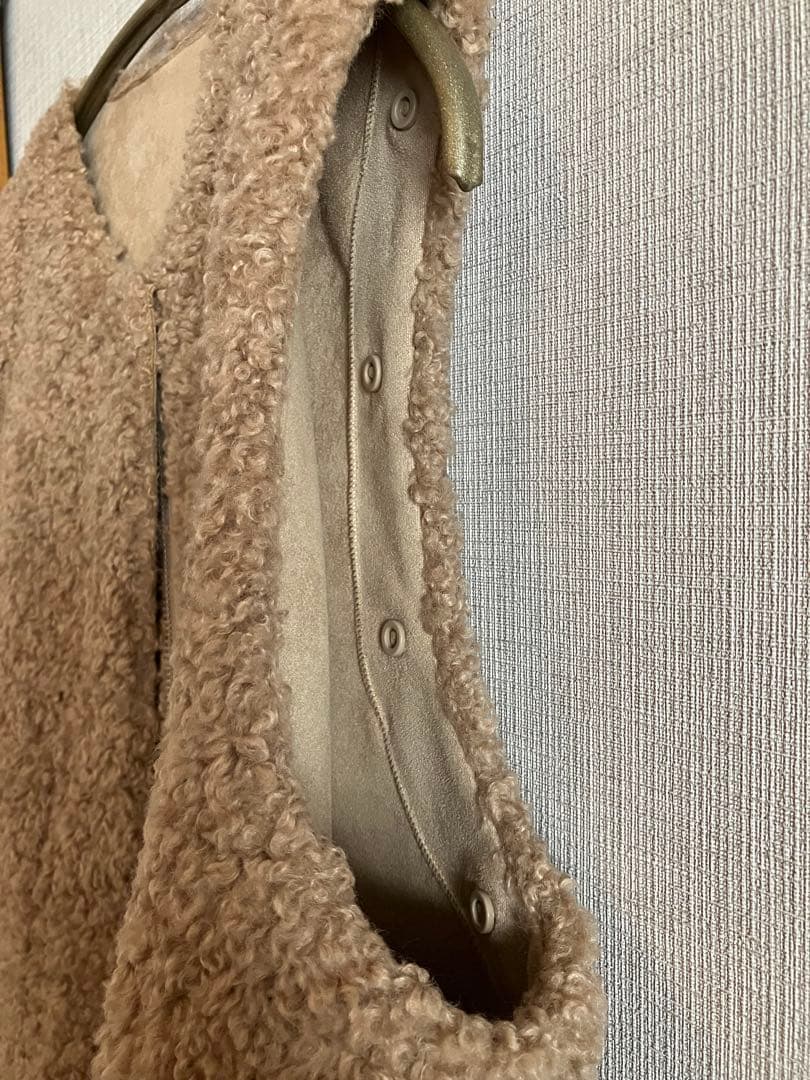 アルアバイル⭐︎美品フェイクプードルファーデタッチャブルブルゾン