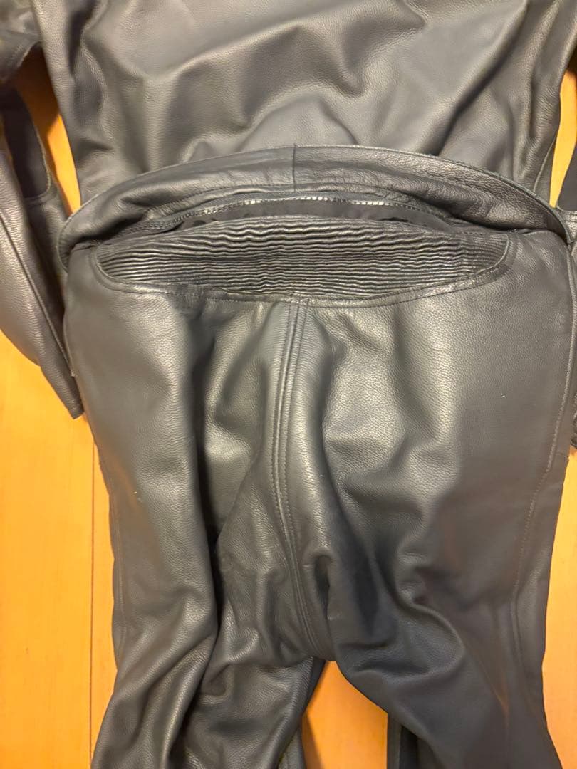 美品SPEED OF SOUND セパレート黒革ツナギ LL