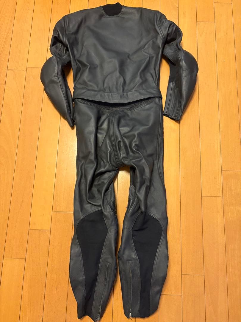 美品SPEED OF SOUND セパレート黒革ツナギ LL