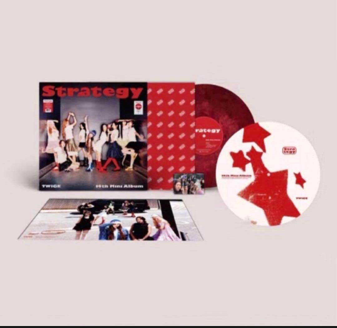 ゆ*ー様 新品 TWICE Strategy Vinyl レコード LP 限定