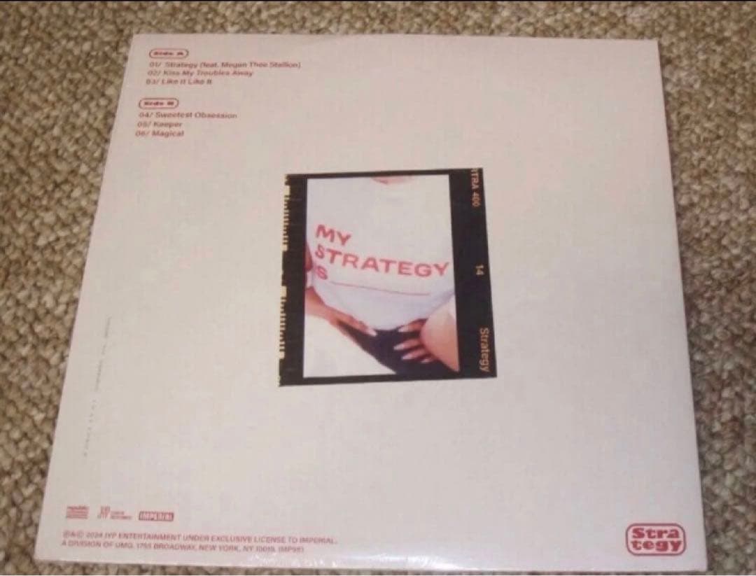 ゆ*ー様 新品 TWICE Strategy Vinyl レコード LP 限定