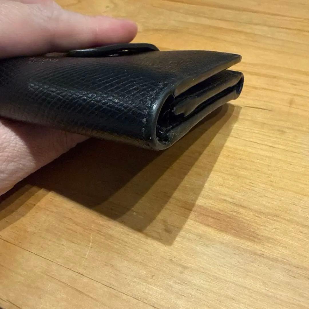 CELINEファインストラップ ウォレット コンパクト 三つ折り財布