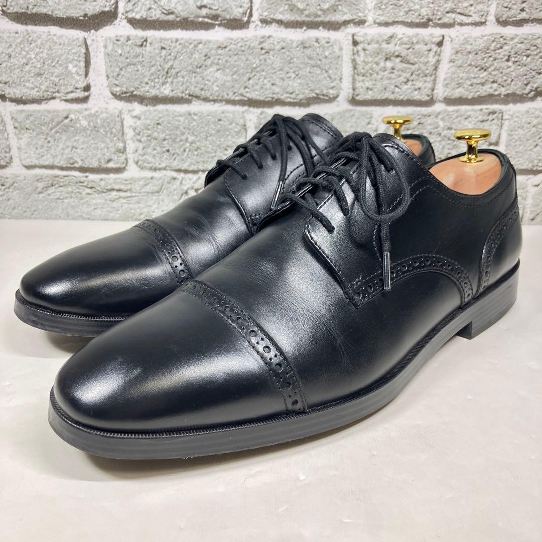 【極美品】コール ハーン GRAND.0S オックスフォード 黒 レザー 27