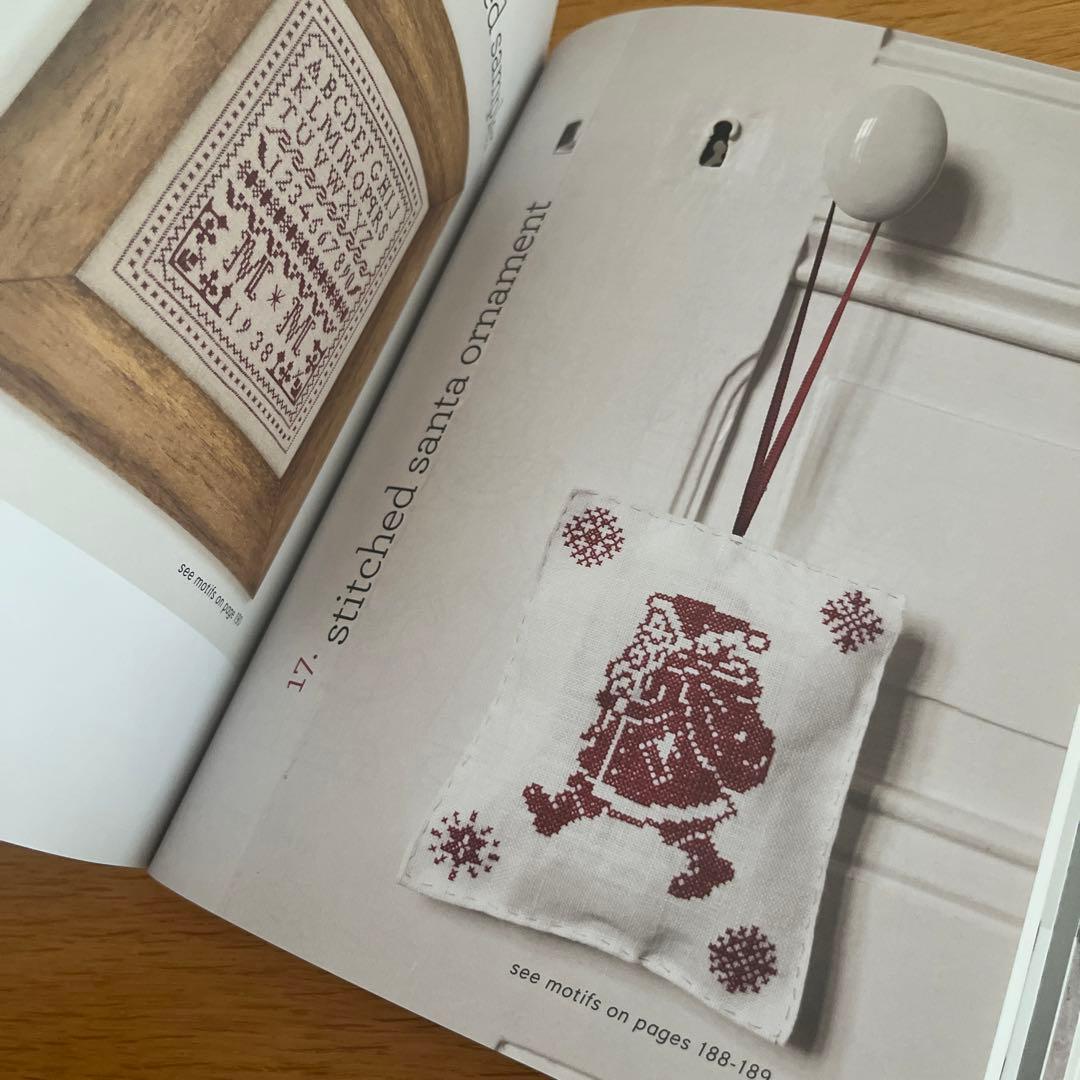 クロスステッチ　洋書