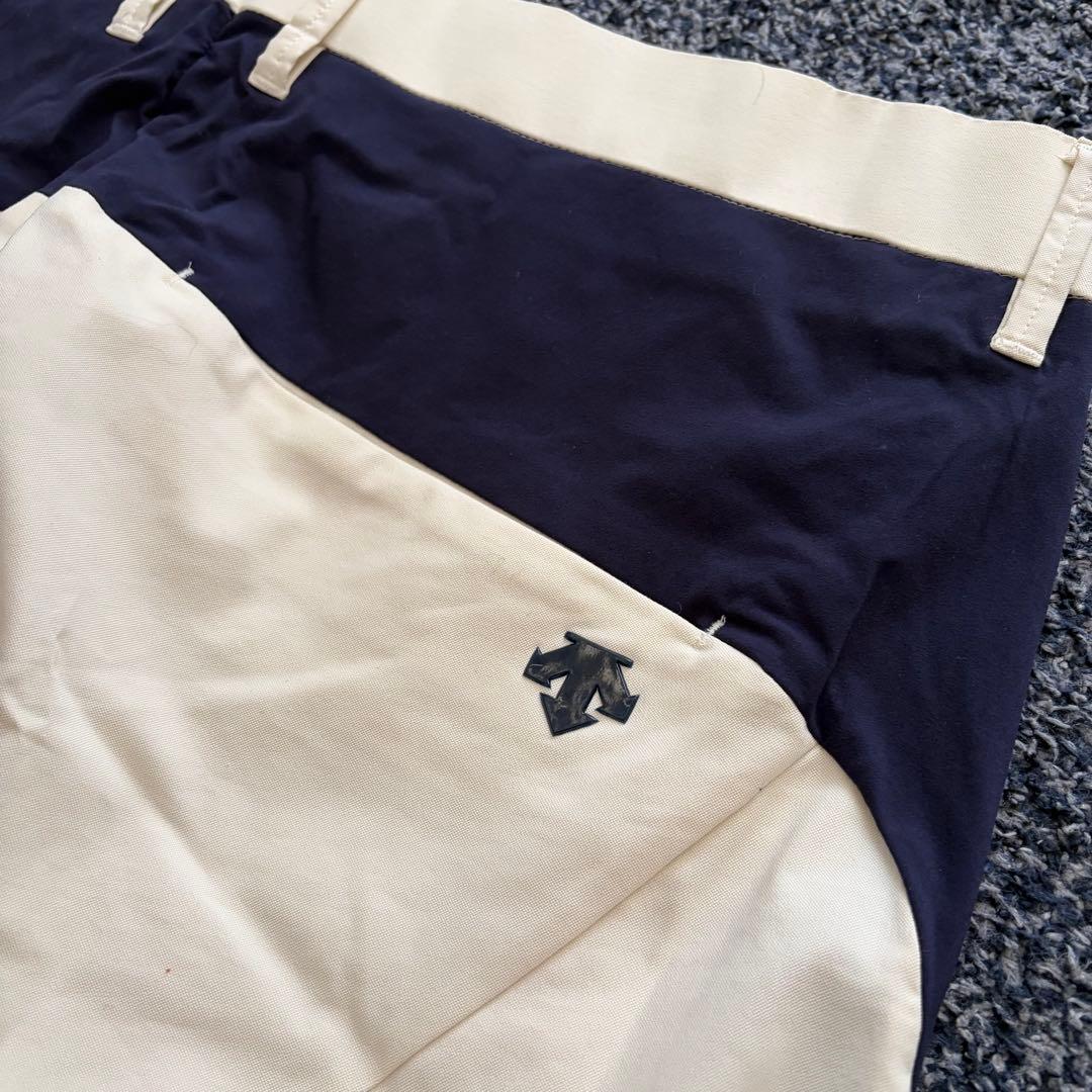 【未使用・タグ付】デサントゴルフ　ストレッチ　パンツ　アイボリー系　サイズ92