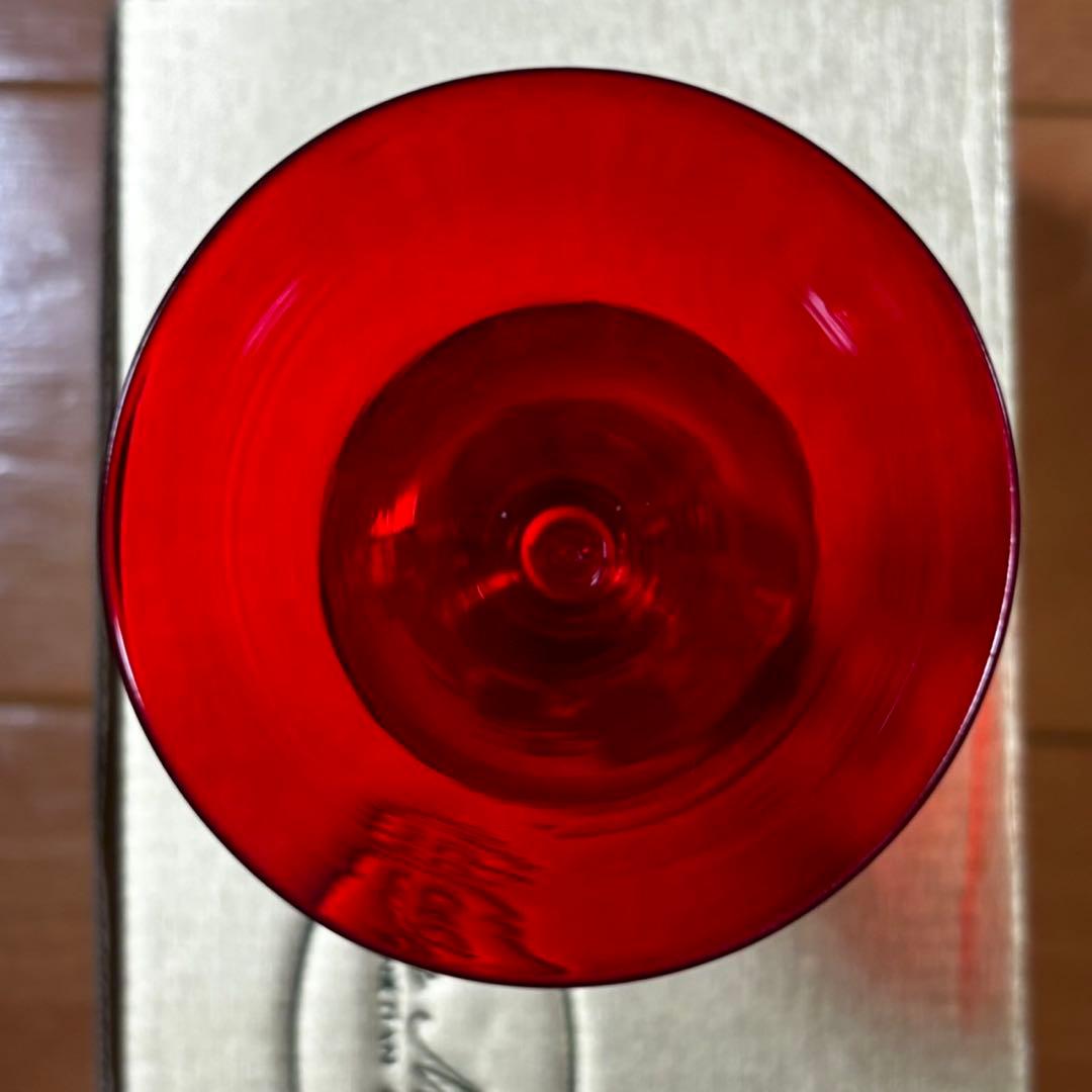 美品 未使用 ヴェネチアン ワイングラス ムラーノ 箱入 3