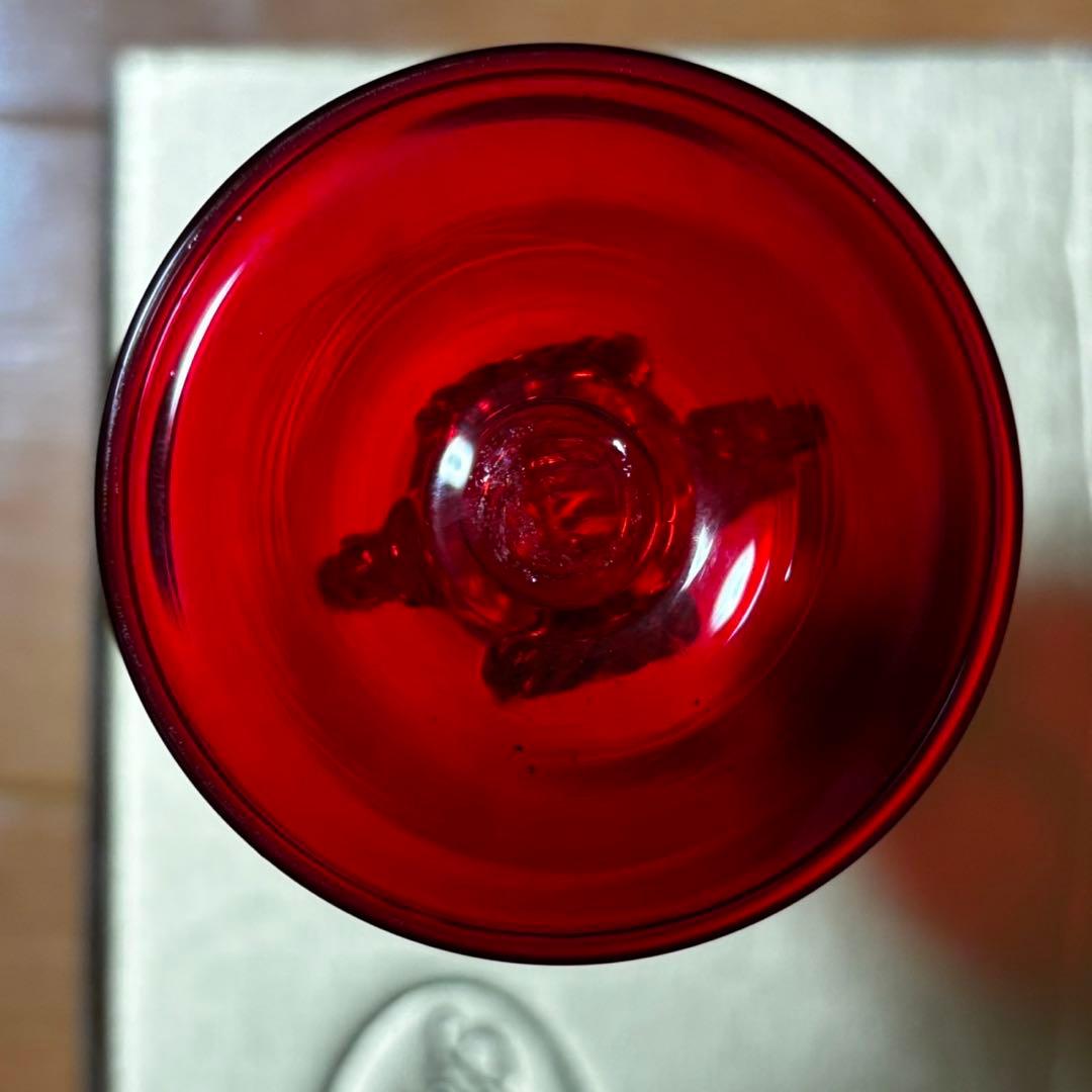 美品 未使用 ヴェネチアン ワイングラス ムラーノ 箱入 3