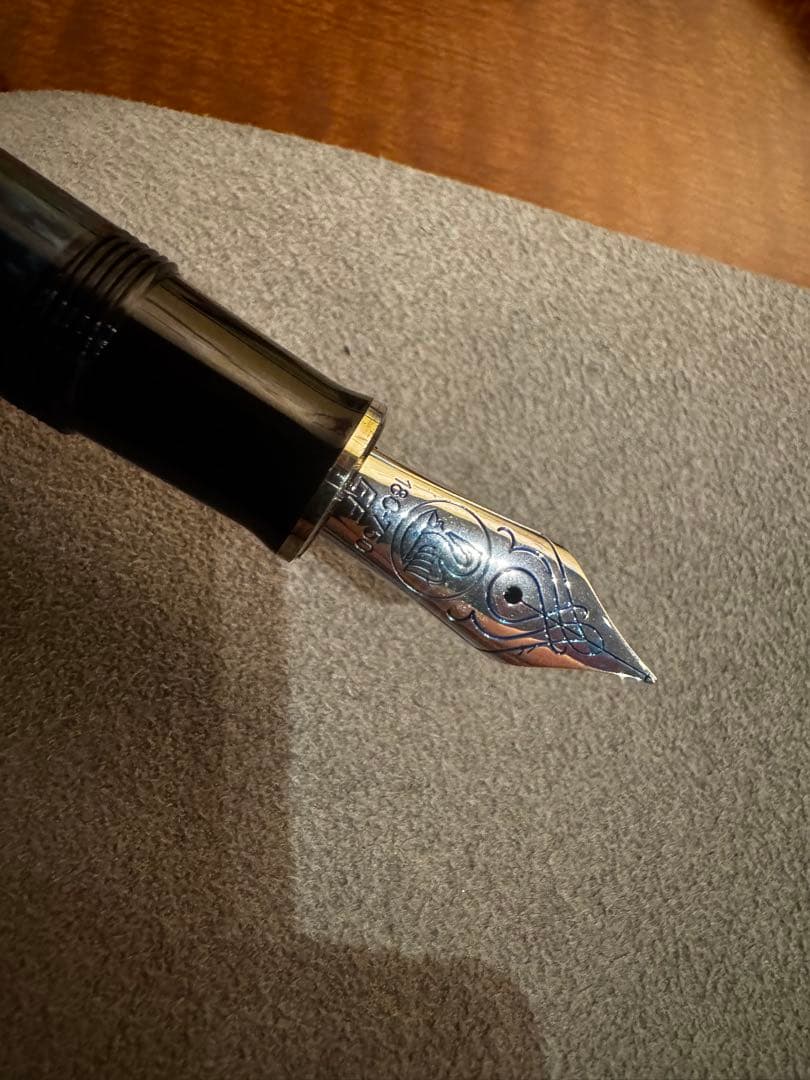 本日のみセール　本日発送可能　ペリカン　オーシャンスワール　EF 万年筆