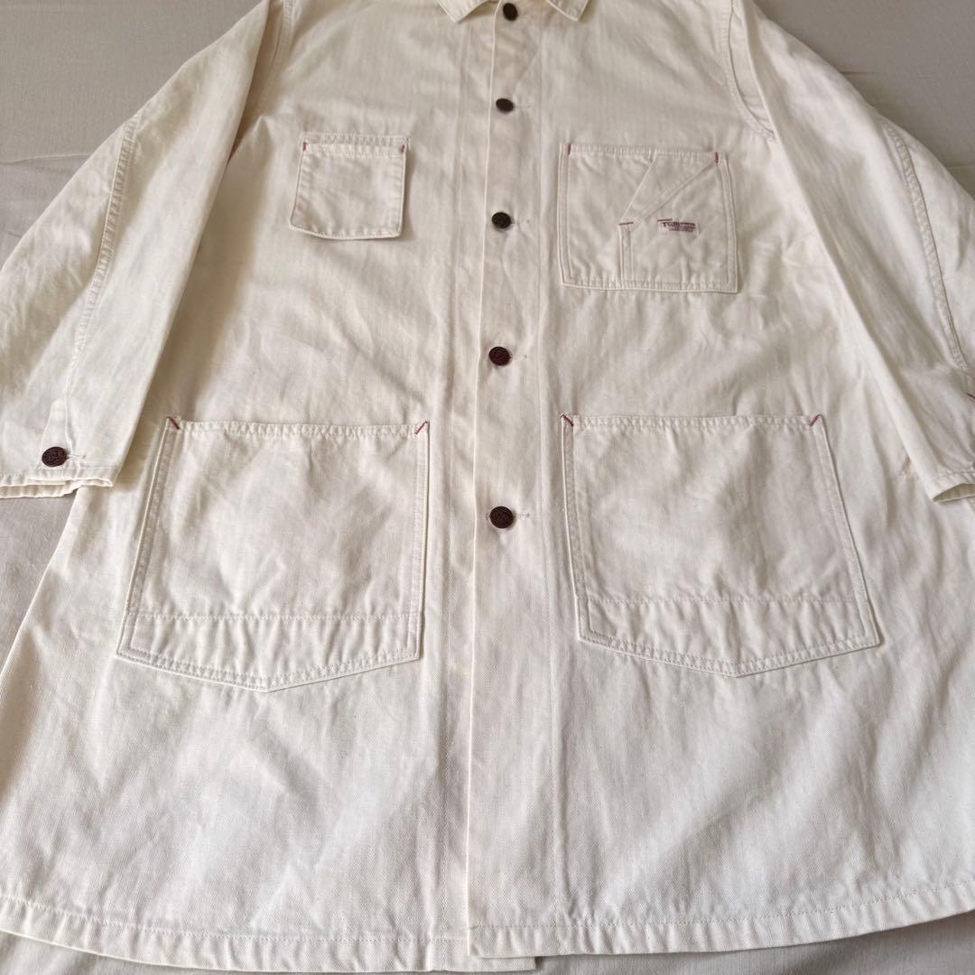 TCB jeans Tabby's Coat HBTタビーズコート 生成り 40